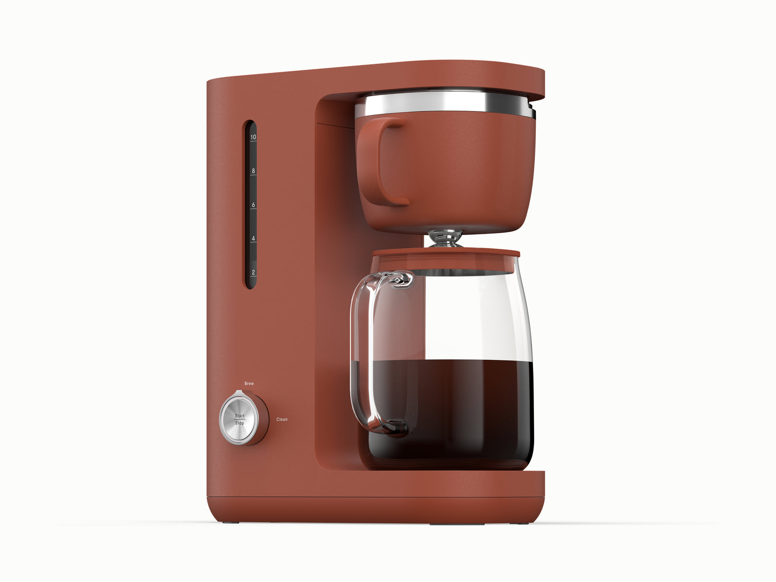 Coffee Maker in Clay